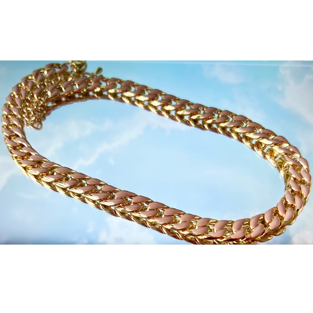 Cuban link chain necklace